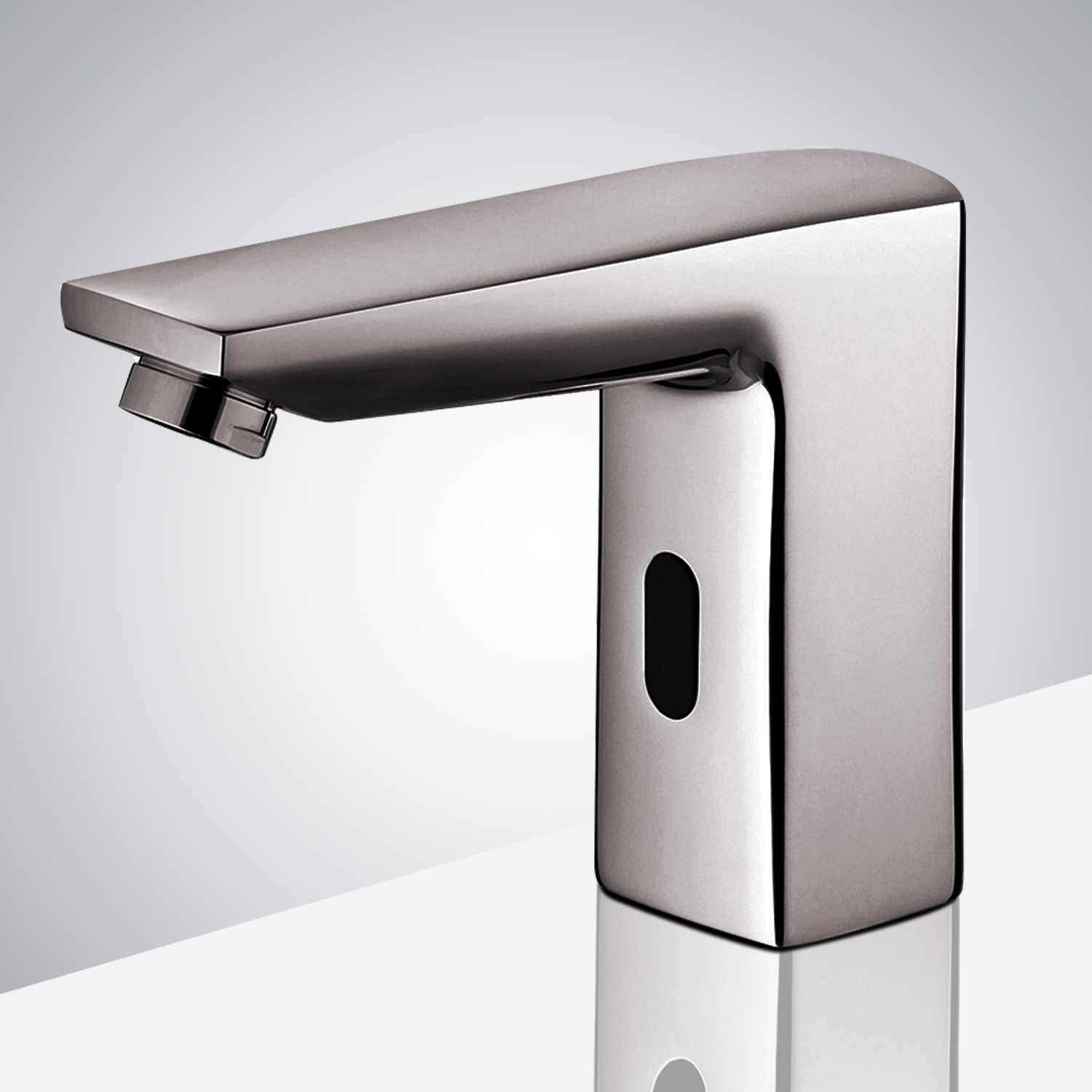 Fontana Lima Commercial Brushed Nickel Automatic Sensor Sink Faucet